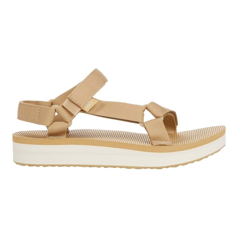 Teva Beige Platform Sport Sandals